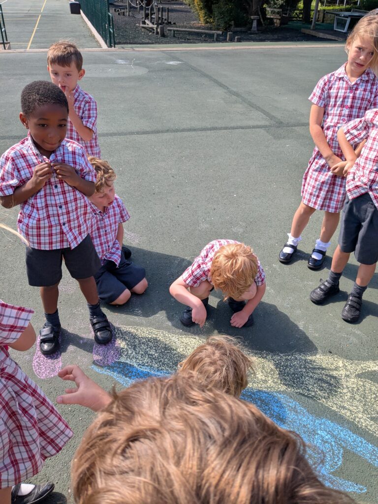 Sunny days and shady shadows!, Copthill School
