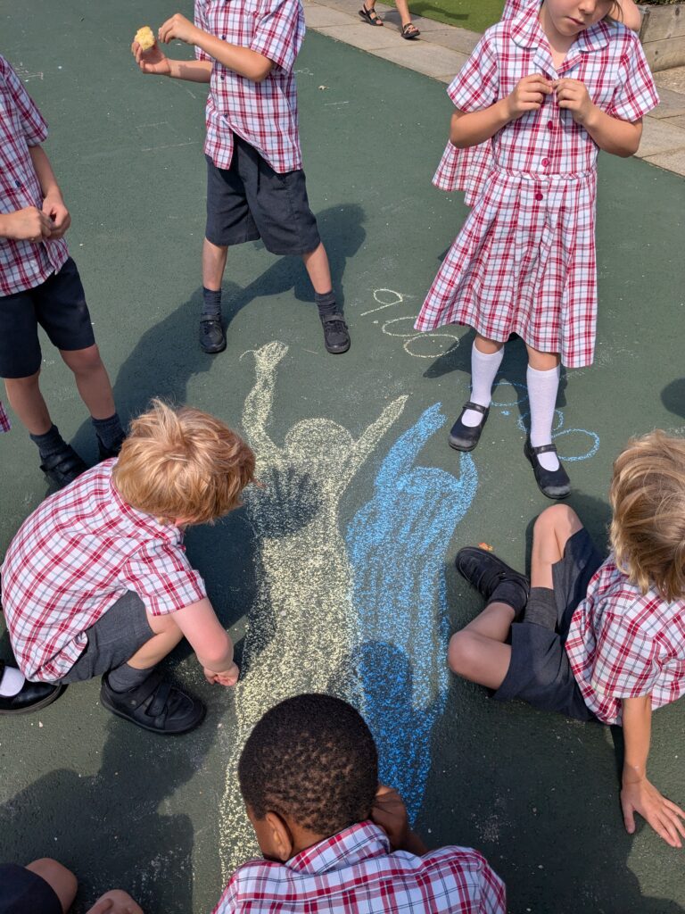 Sunny days and shady shadows!, Copthill School