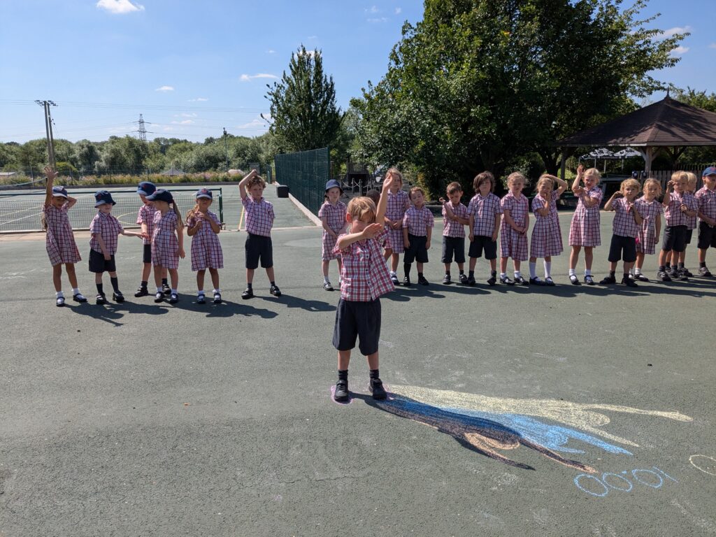 Sunny days and shady shadows!, Copthill School