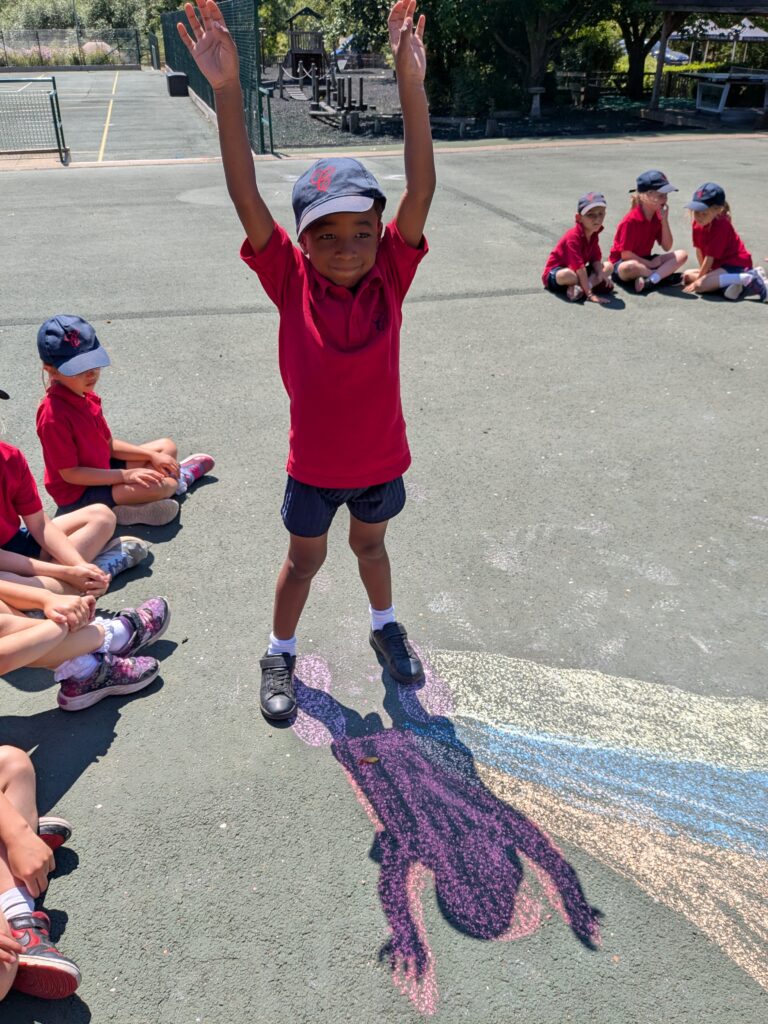 Sunny days and shady shadows!, Copthill School