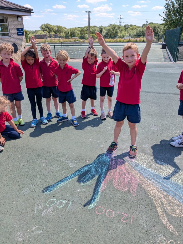 Sunny days and shady shadows!, Copthill School