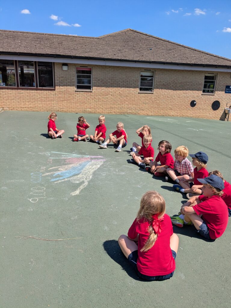 Sunny days and shady shadows!, Copthill School