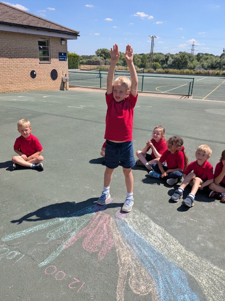 Sunny days and shady shadows!, Copthill School