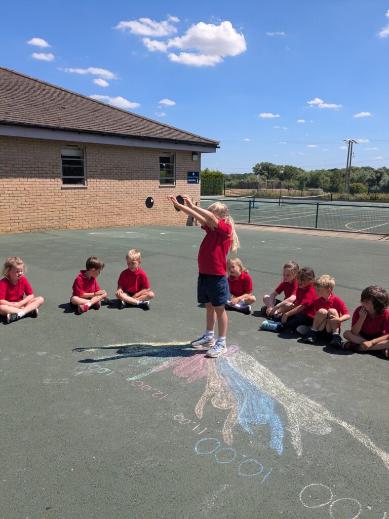 Sunny days and shady shadows!, Copthill School