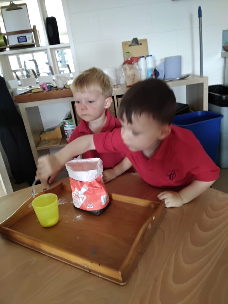 Blackberry Picking in Nursery, Copthill School