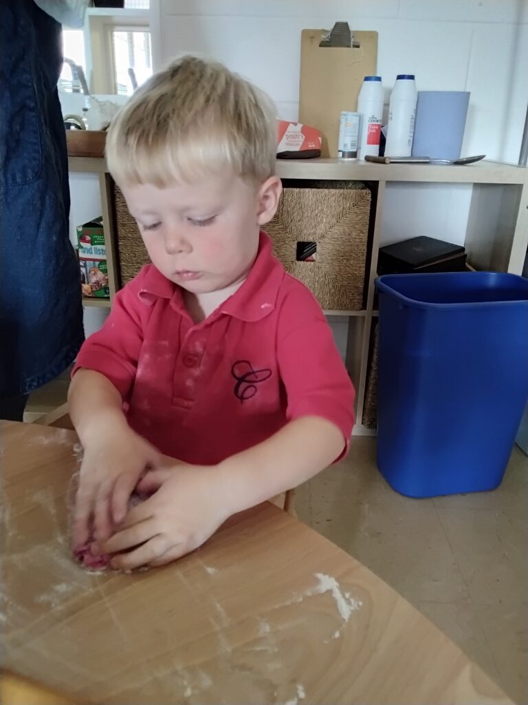 Blackberry Picking in Nursery, Copthill School