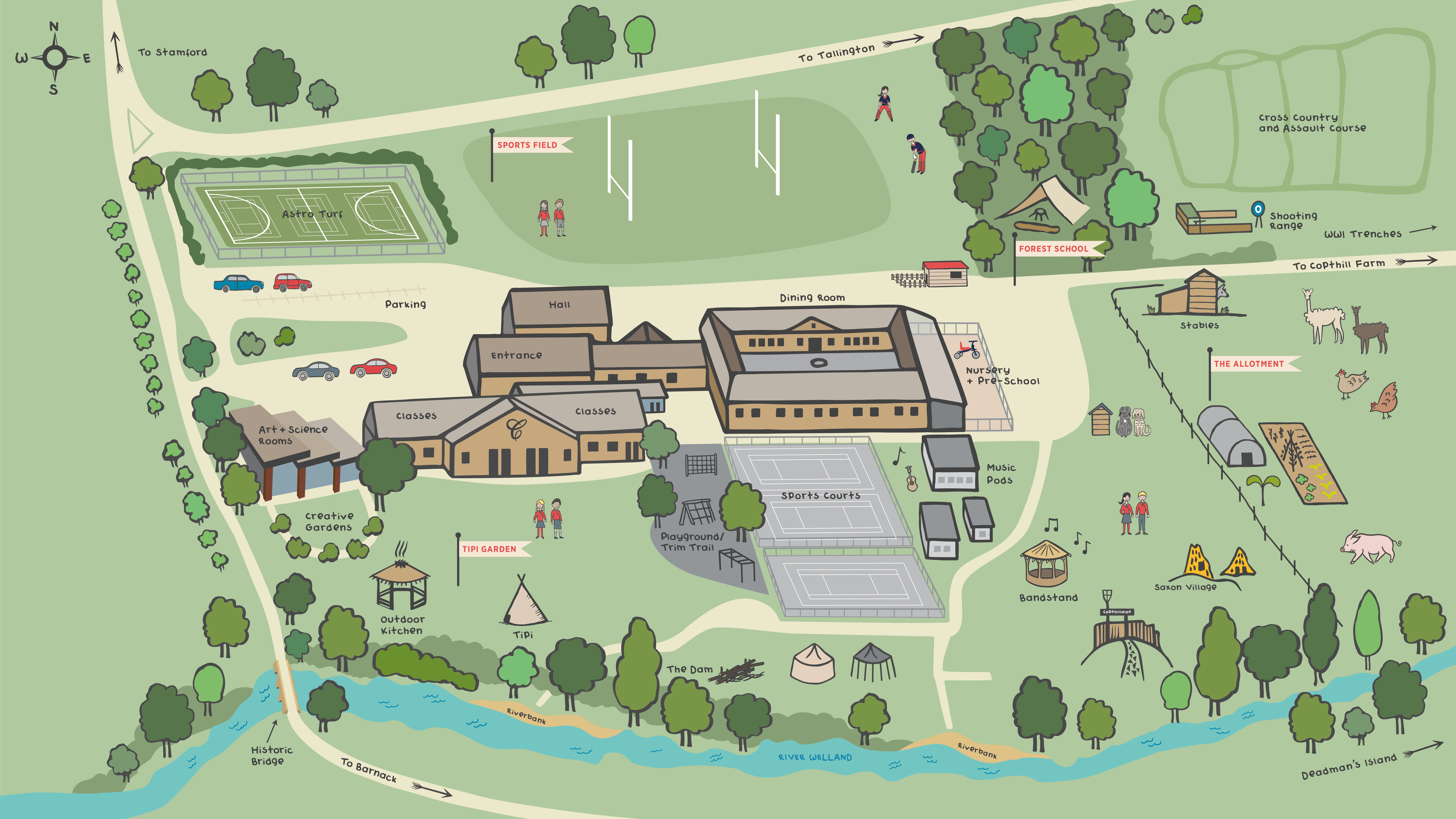 Tales from the end of term, Copthill School